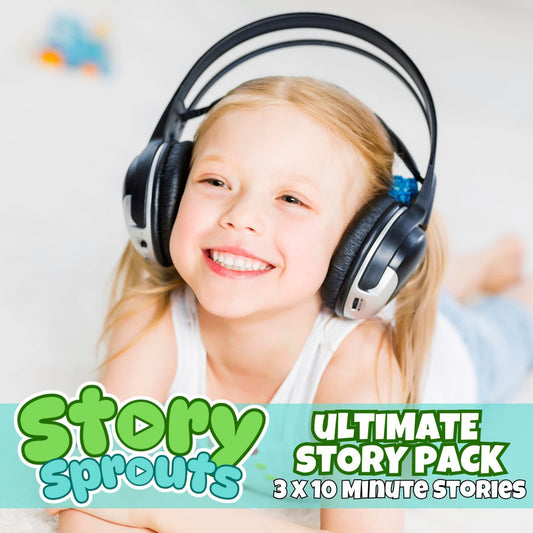 3 x Personalised Kids Audio Story (30 Mins Total)